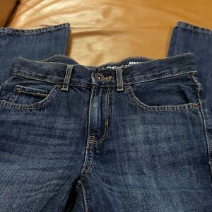 The Children’s Place Boy’s Size 10 Dark Blue Slim Straight Jeans